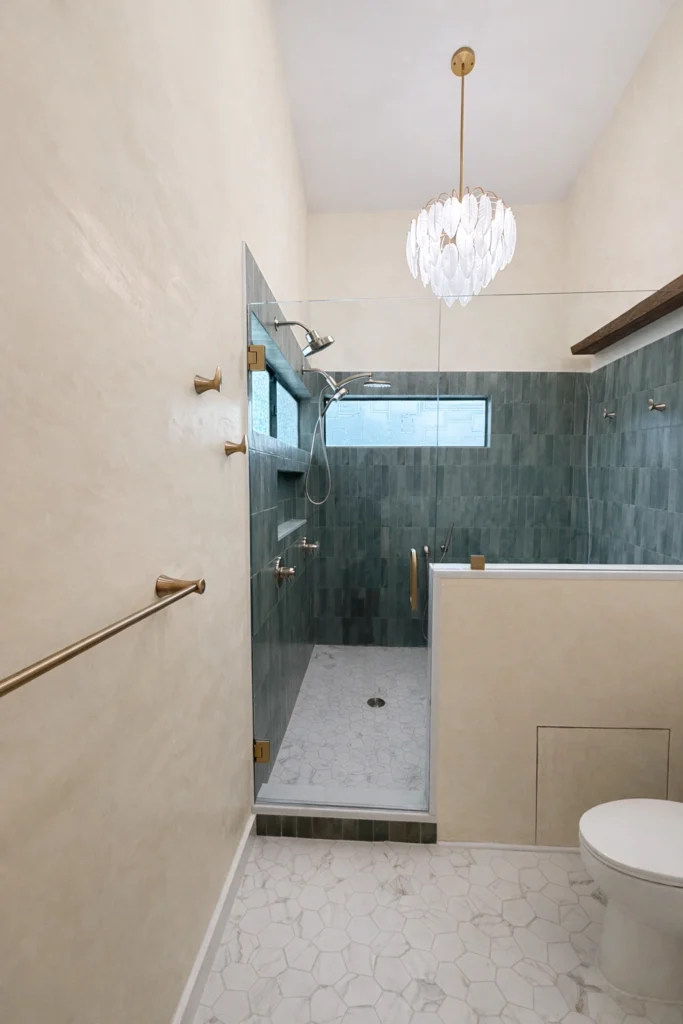 Bathroom remodeling project by Dwell Best Constraction