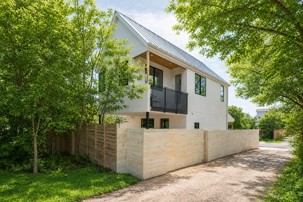 Modern farmhouse-style home in Austin, TX